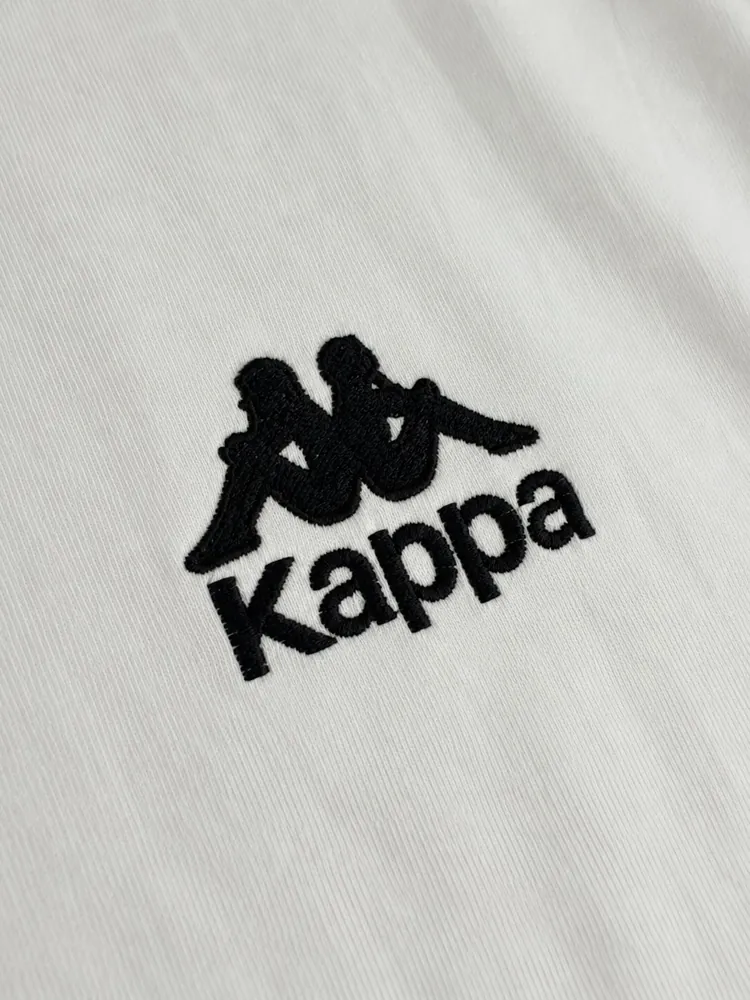 Костюм Kappa білий з білим лампасом