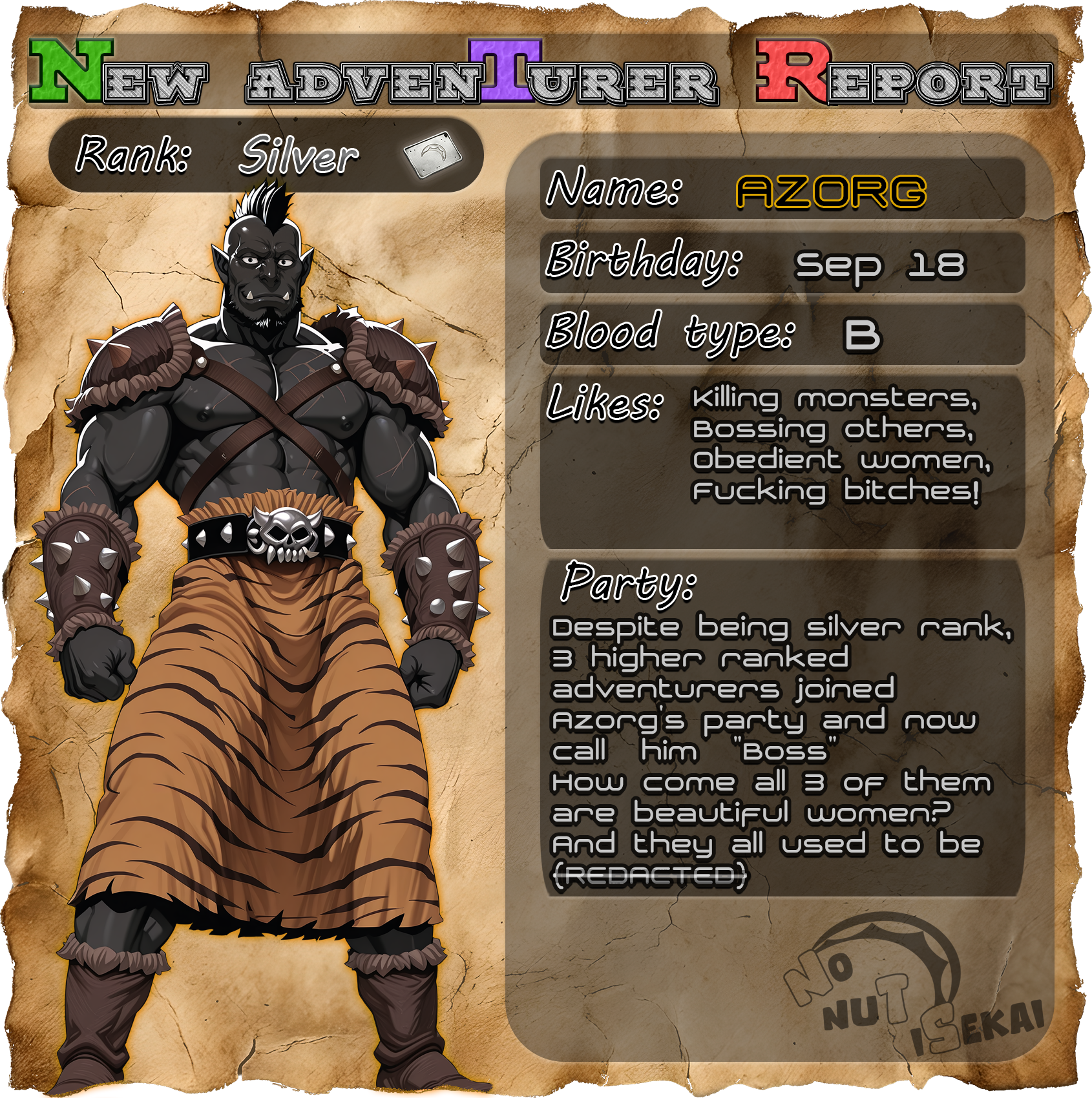Character Sheet 1 Character Sheet 1