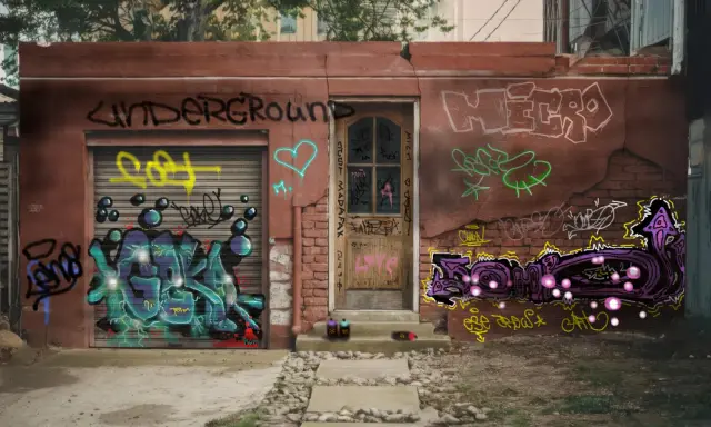 Graffiti artwork by rvmrosu