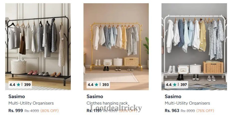 Wardrobe Organisers At – Massive Offer Get 50% OFF Today