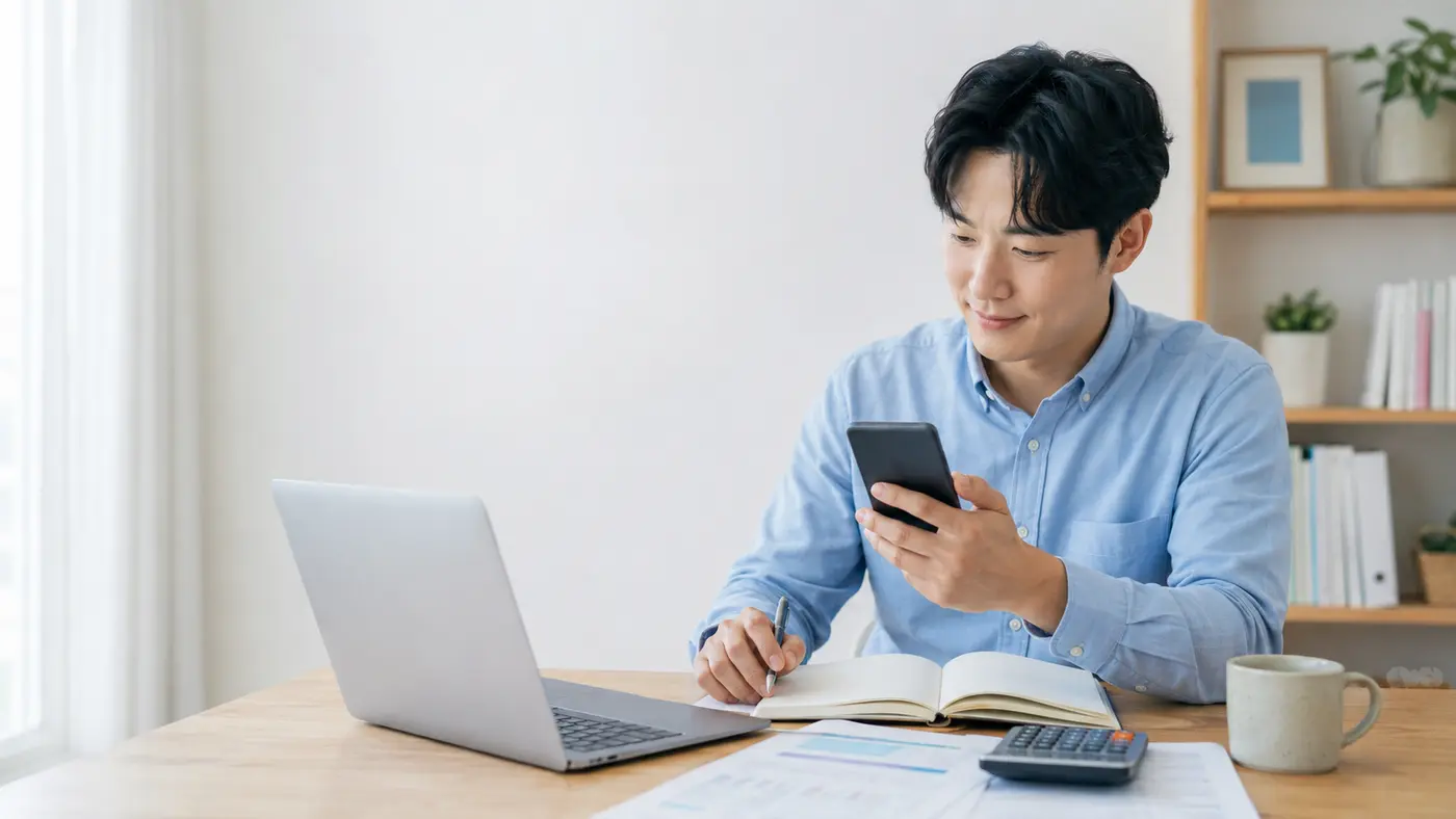 2026 금리인하요구권 자동신청을 확인하는 직장인