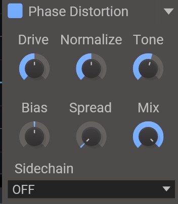 kHs Phase Distortion