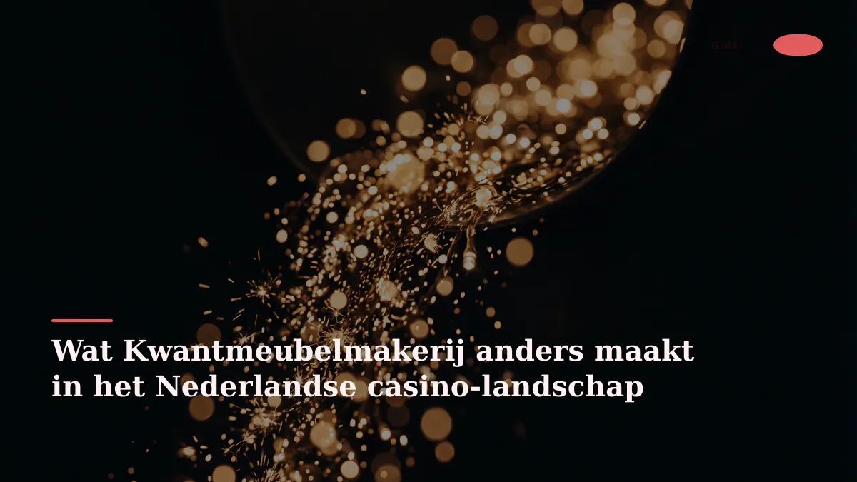 Wat Kwantmeubelmakerij anders maakt in het Nederlandse casino-landschap