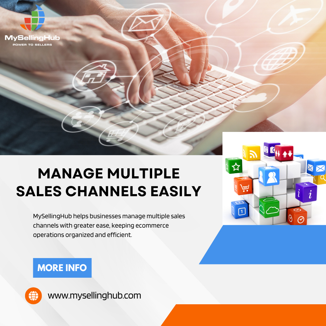 Manage multiple sales channels with ease using MySellingHub and keep your ecommerce operations organized.

Simplify Multichannel Selling Today
https://www.mysellinghub.com/