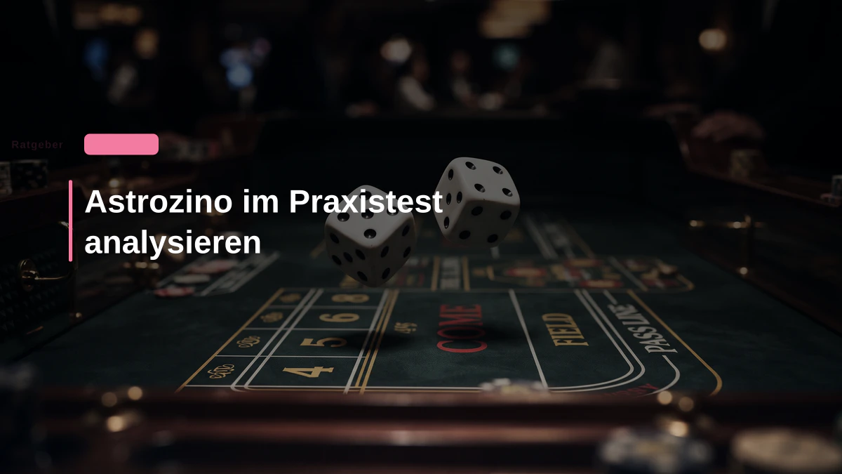 Astrozino im Praxistest analysieren