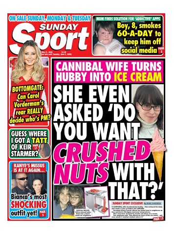 Sunday Sport - 31 May 2026