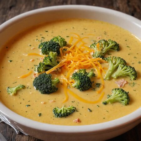 Copycat Panera Bread Broccoli Cheese Soup Recipe