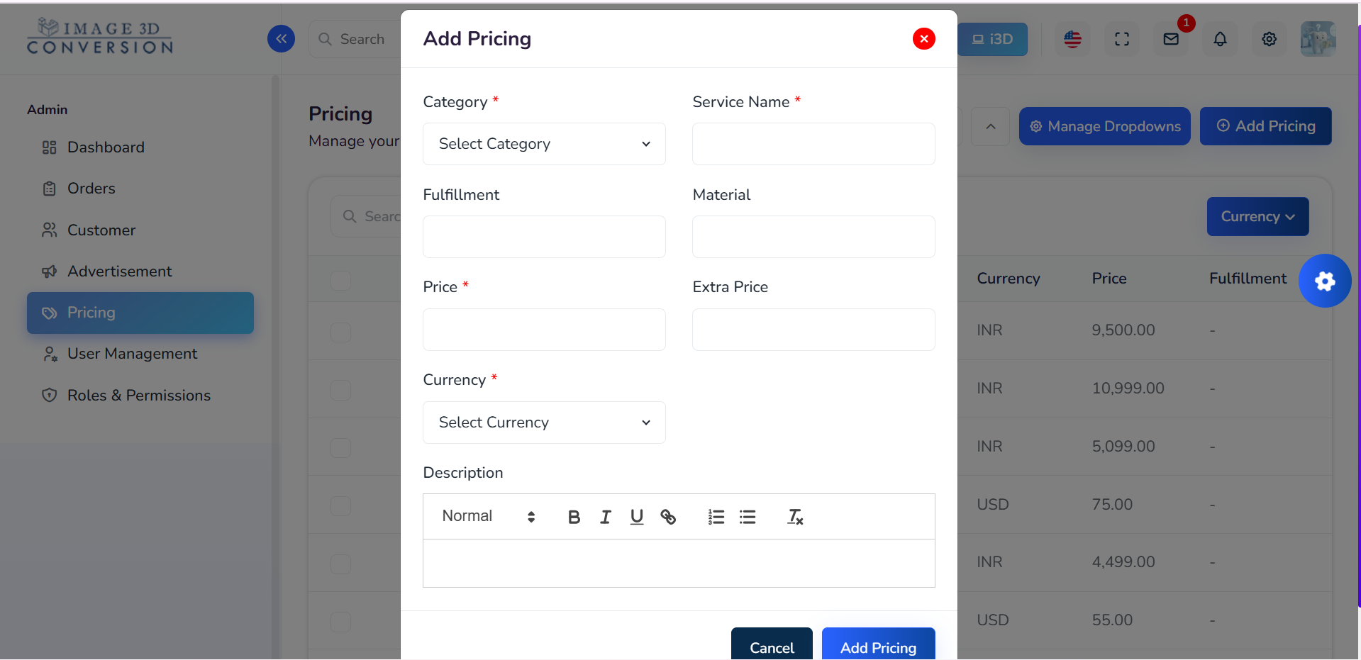 Order Details