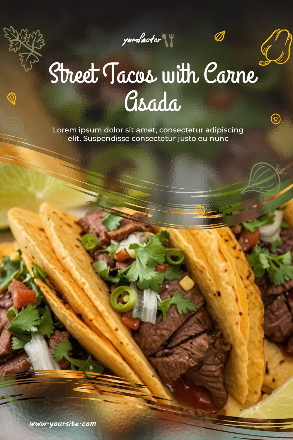 Street Tacos with Carne Asada