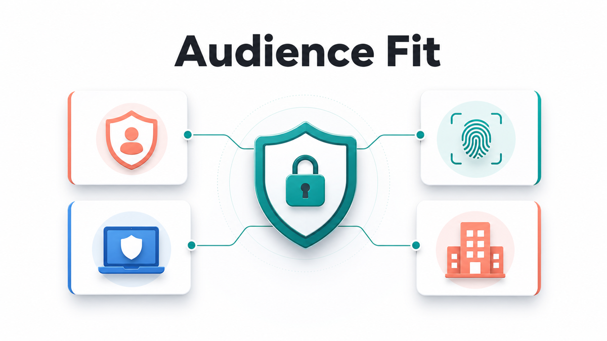 Audience fit graphic for cybersecurity affiliate programs 2026