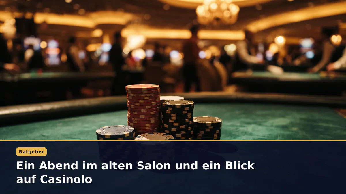 Ein Abend im alten Salon und ein Blick auf Casinolo