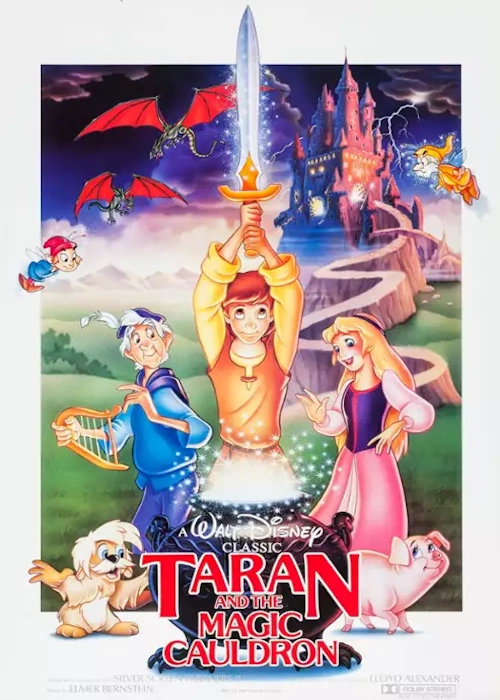 Taran i magiczny kocioł / The Black Cauldron (1985) PL.480p.TVRip.X264-NoGrp | Lektor PL