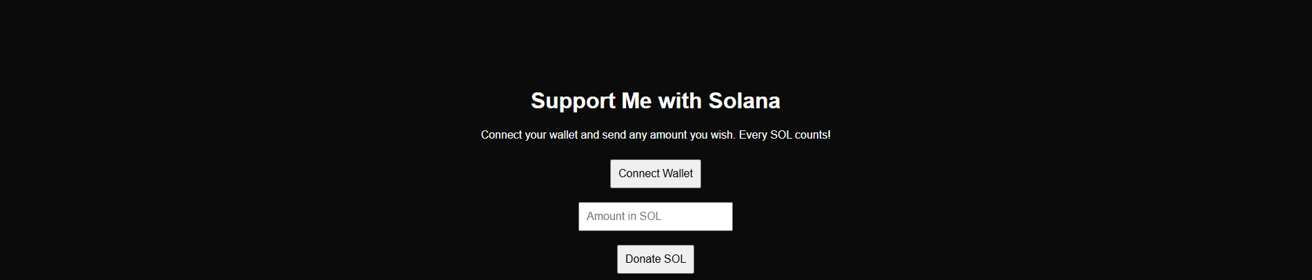 Screenshot of solbagger.pages.dev