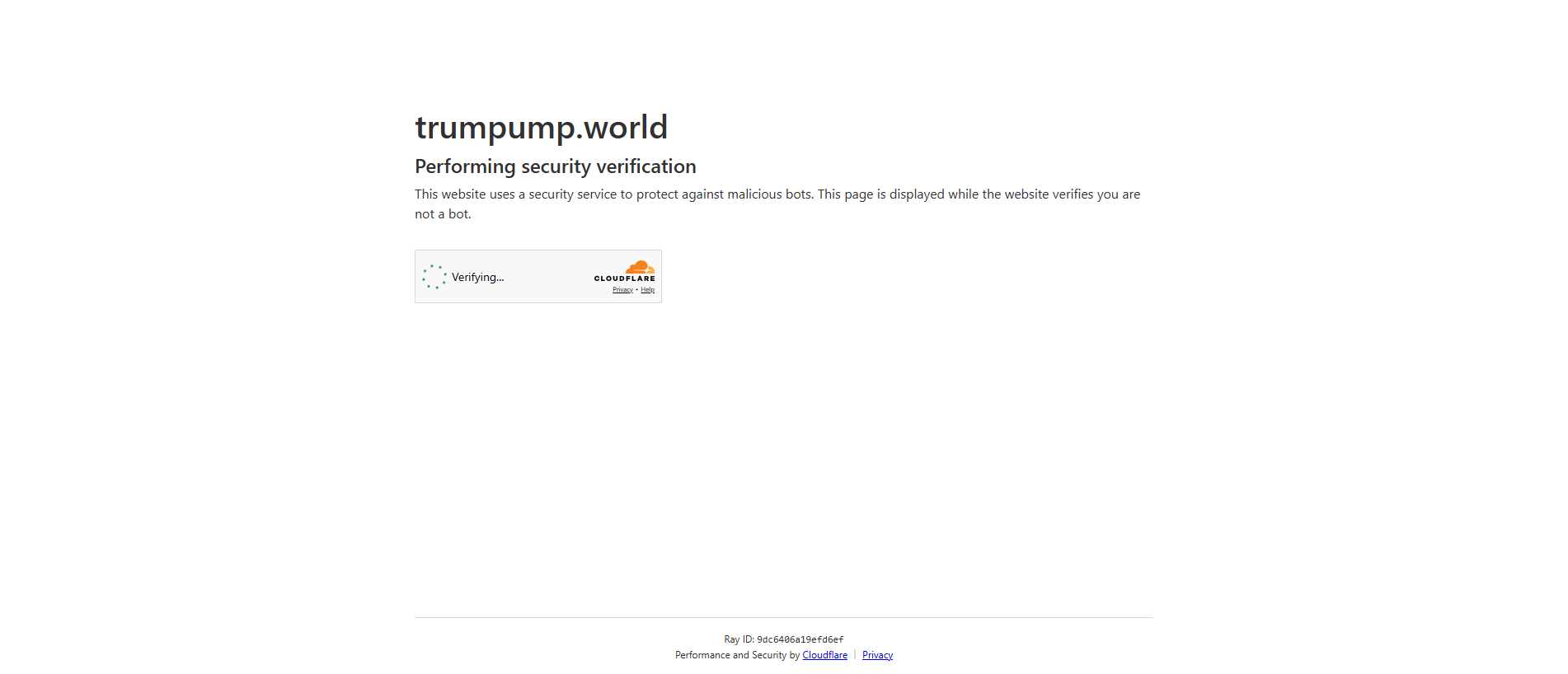 Stored capture of trumpump.world