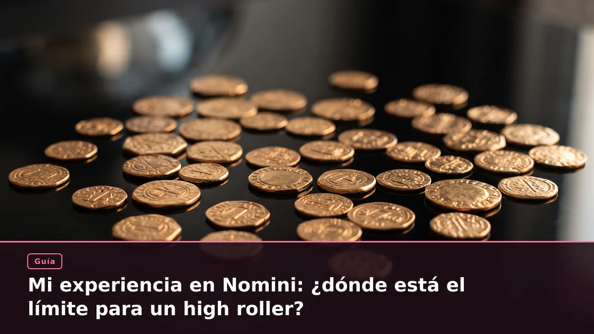 Mi experiencia en Nomini: ¿dónde está el límite para un high roller?