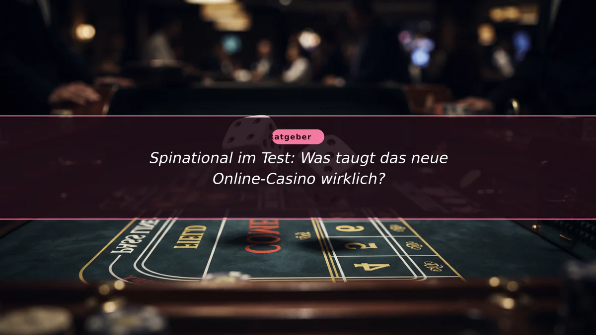 Spinational im Test: Was taugt das neue Online-Casino wirklich?