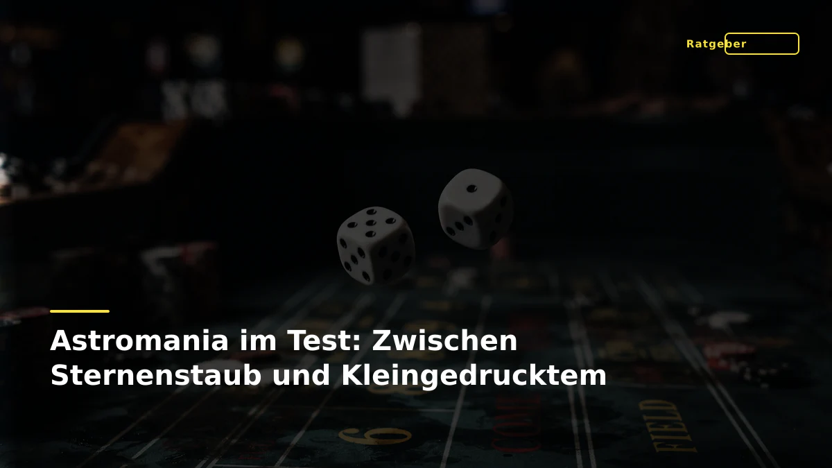 Astromania im Test: Zwischen Sternenstaub und Kleingedrucktem