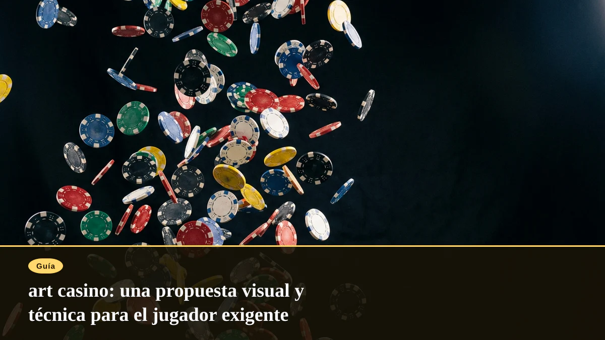 art casino: una propuesta visual y técnica para el jugador exigente
