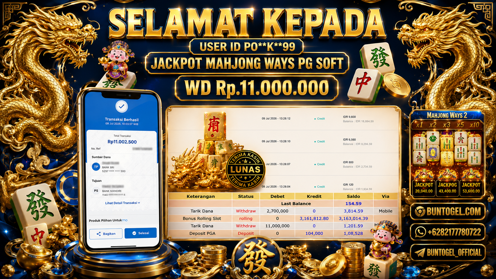 BUKTI BAYAR BUNTOGEL