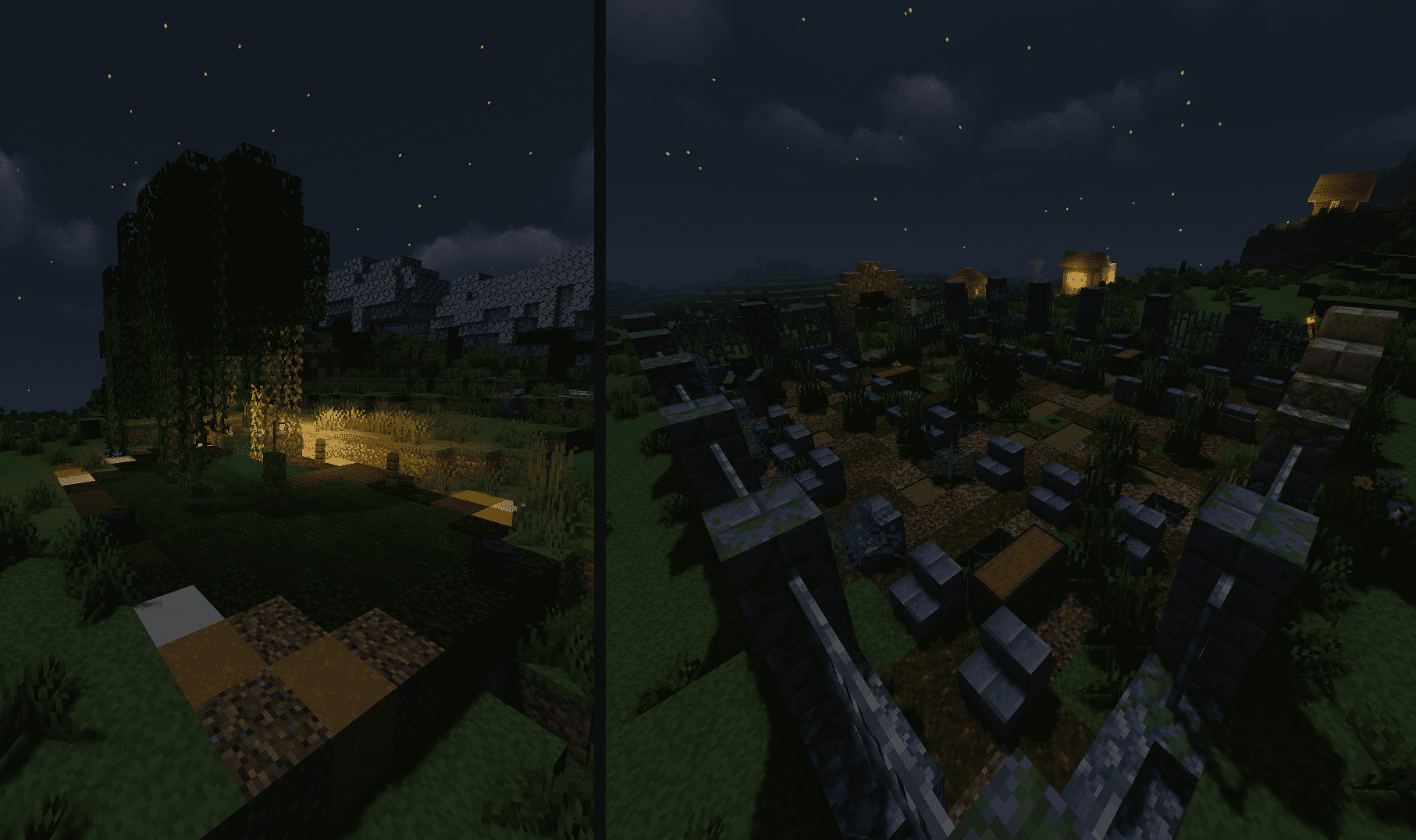 Graveyard and an Infected Lake
