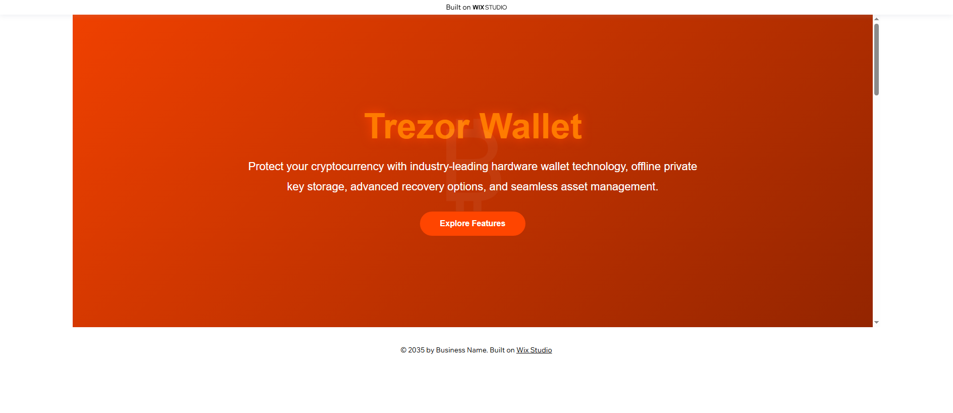 Stored capture of trxezorapps.wixstudio.com