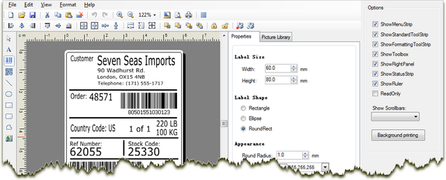 Download BaiqiSoft Label Control for .NET v26.4.18