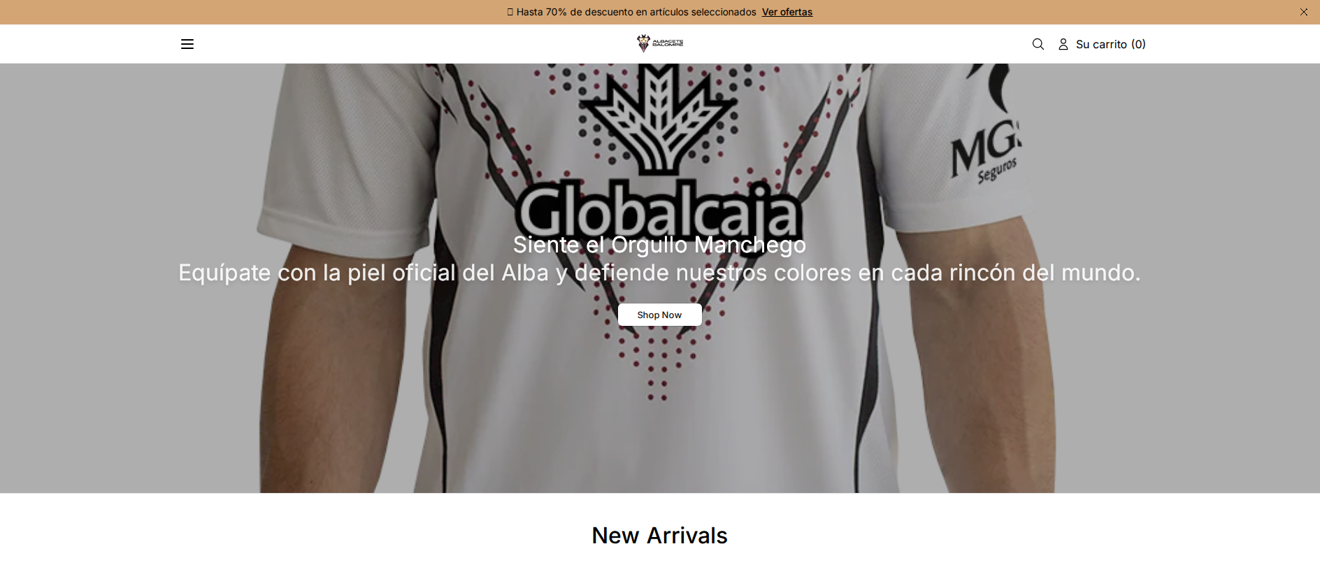 Stored capture of albacetebalompieclub.shop