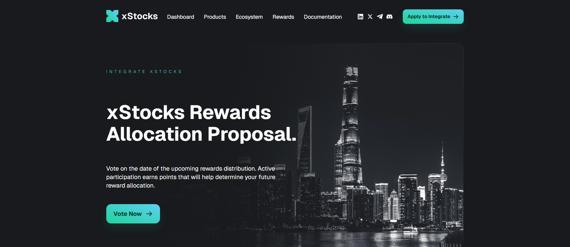 Screenshot of proposal-xstocks.com
