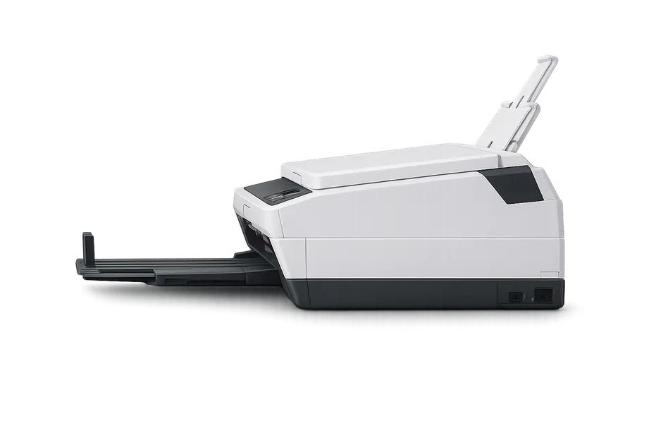 Ricoh Fujitsu fi-8250 — sudut sisi