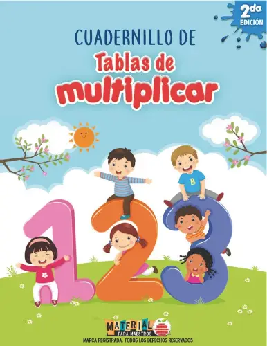 Cuadernillo de las tablas de multiplicar