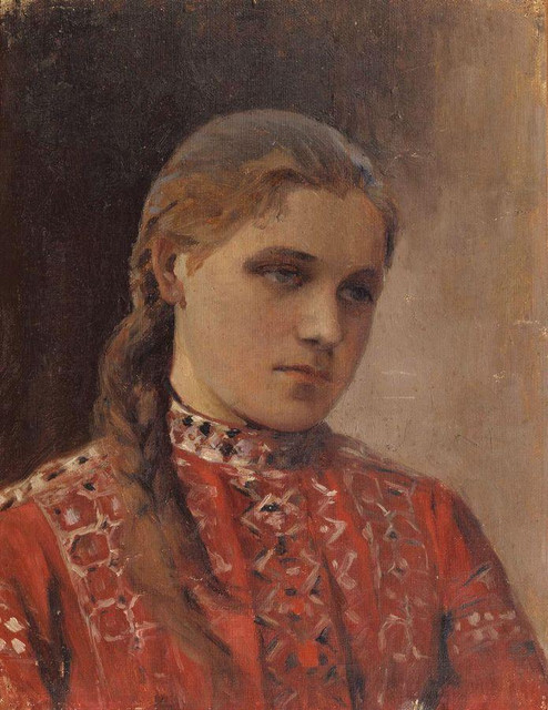 Портрет Марии Высоцкой 1880 е