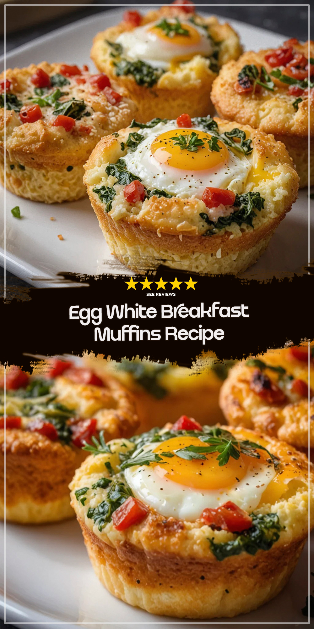 Egg White Breakfast Muffins Recipe