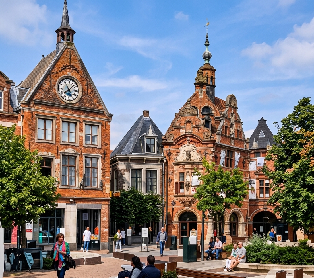 Gebouwen in het centrum