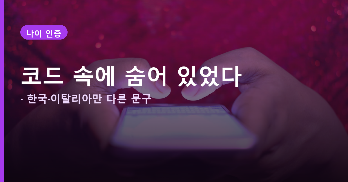 챗GPT 성인 인증 나이 확인, 미국은 13세인데 한국만 14세인 이유 도식