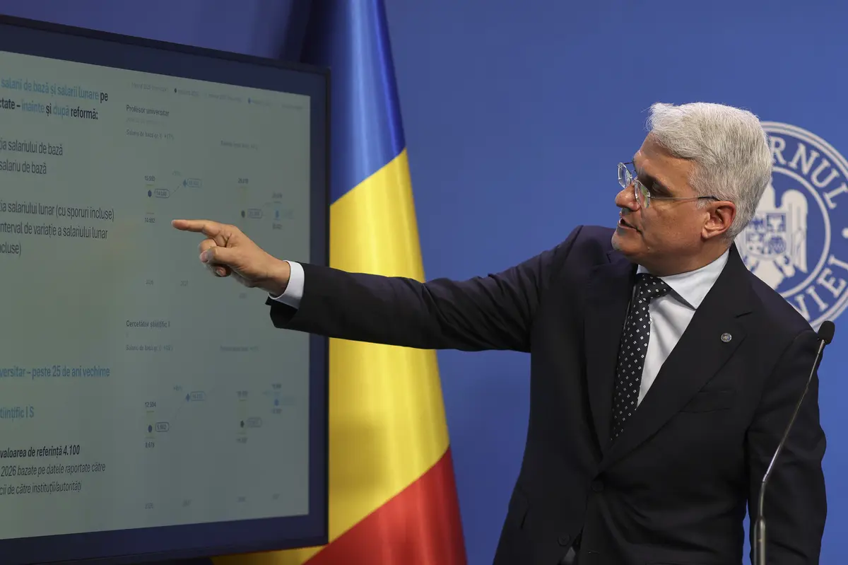 Salariile bugetarilor scad în martie 2026