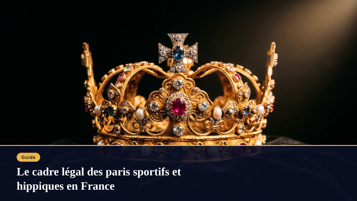 Le cadre légal des paris sportifs et hippiques en France