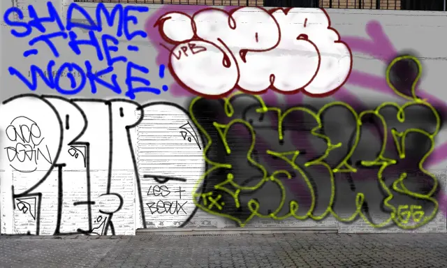 Graffiti artwork by JERR