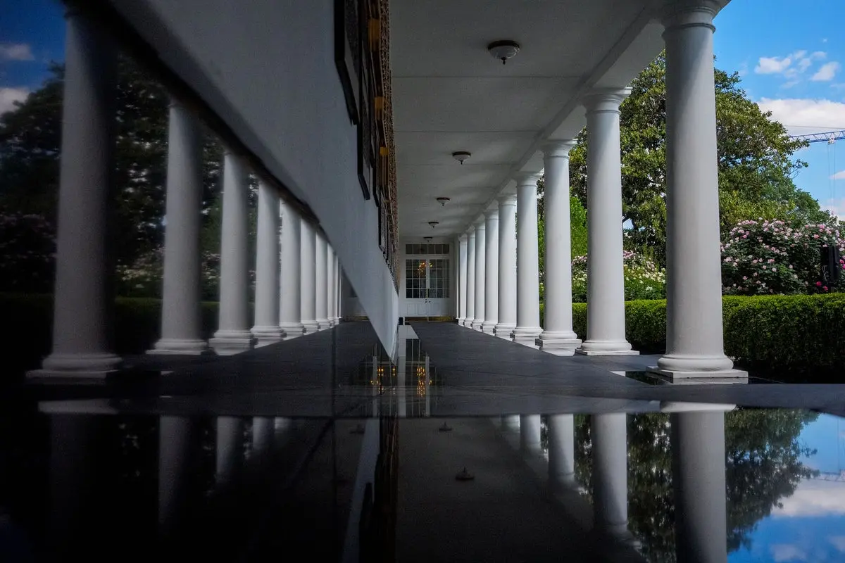 Trump Spent $700K on White House Walkway Repairs