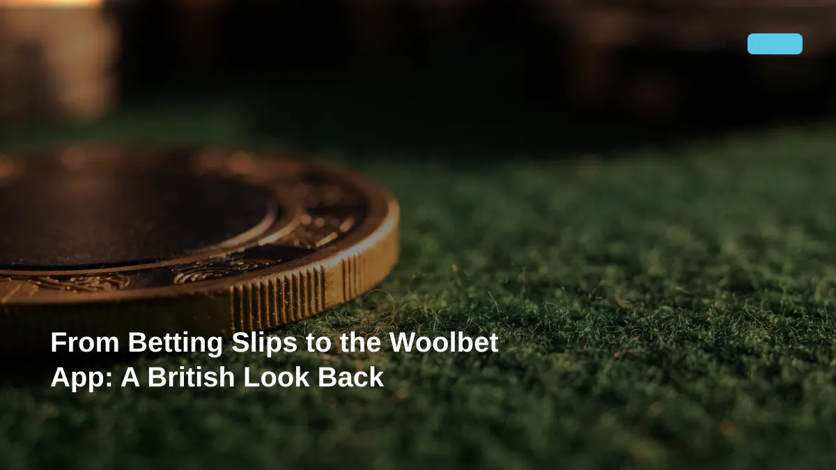 From Betting Slips to the Woolbet App: A British Look Back
