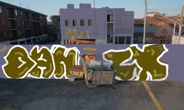 Graffiti artwork by danzx
