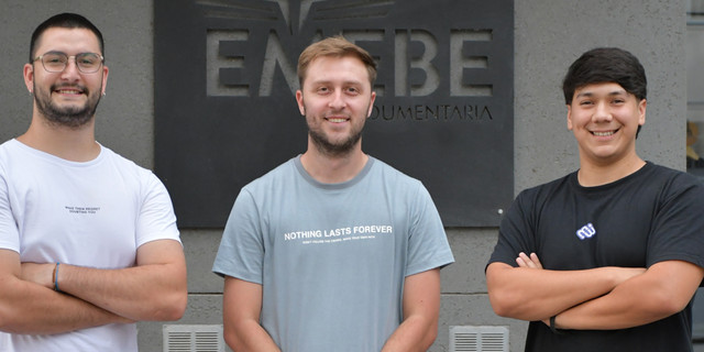 Equipo EmeBe: Ángel, Agus y Mati