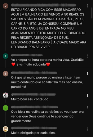Print de conversa — pedido confirmado