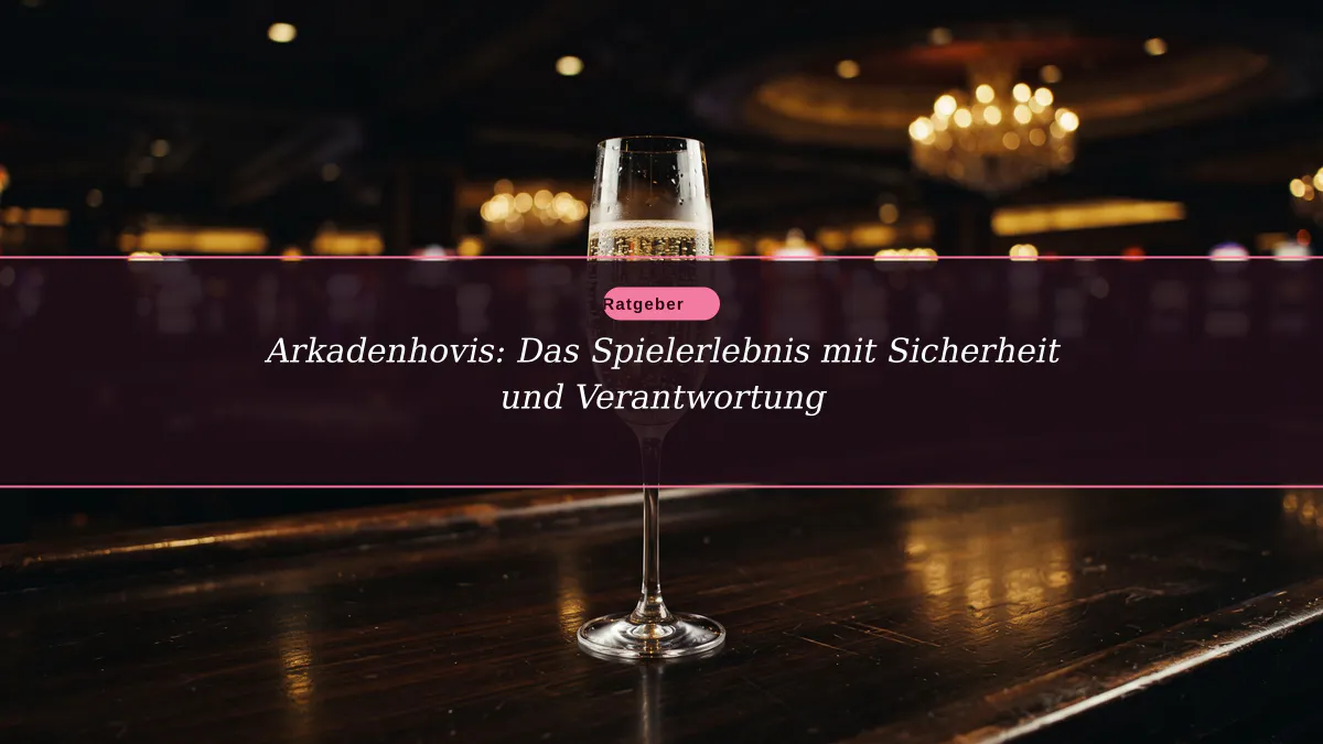Arkadenhovis: Das Spielerlebnis mit Sicherheit und Verantwortung