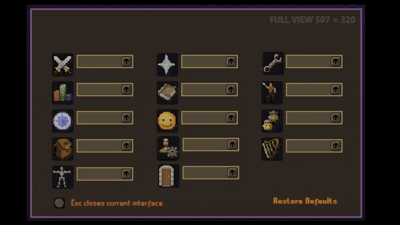 Interface Editor media