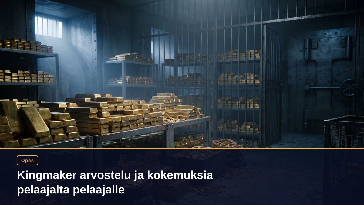 Kingmaker arvostelu ja kokemuksia pelaajalta pelaajalle