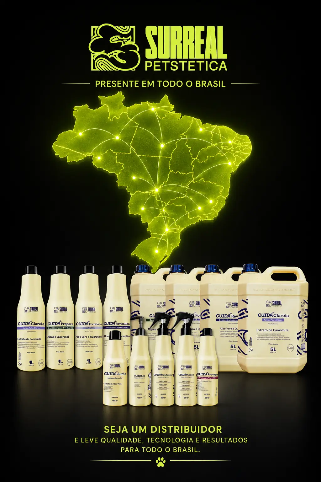 Mapa do Brasil - expansão regional