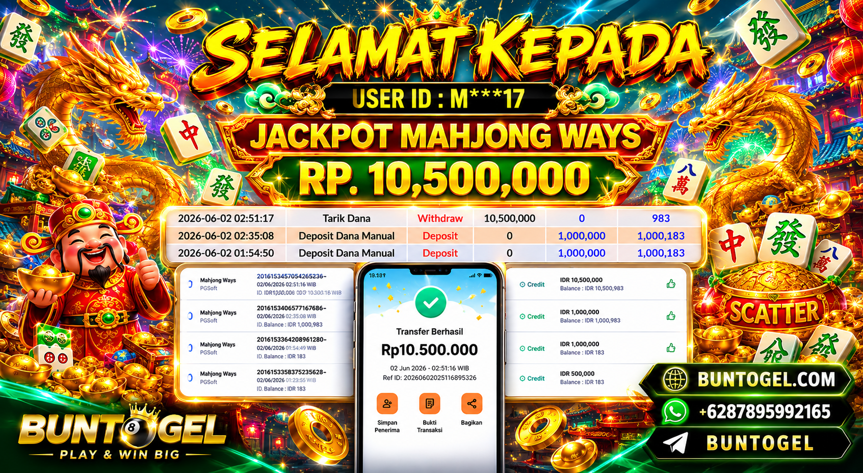 BUKTI BAYAR BUNTOGEL