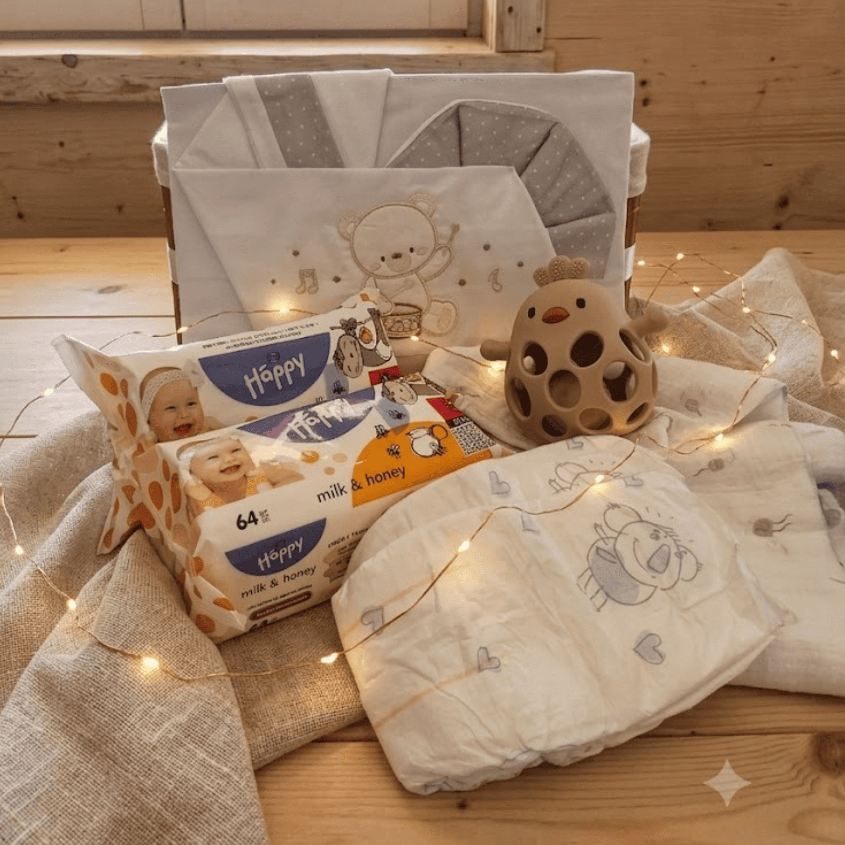 Cesta Nascita L - Grandi Coccole