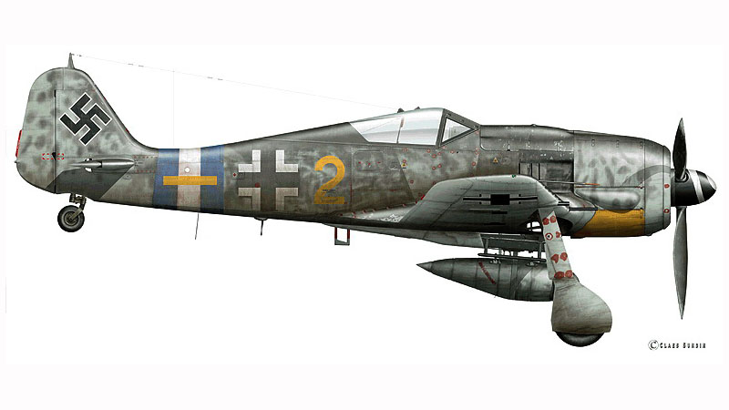 Focke-Wulf-Fw-190-A8-6-JG300-Y2-Hubert-E
