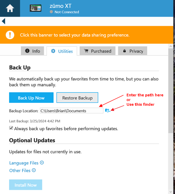 Express-backup-utility